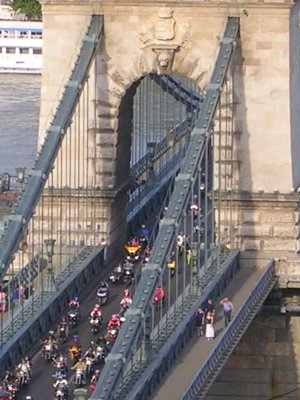 Budapest Motorcycle Rally.